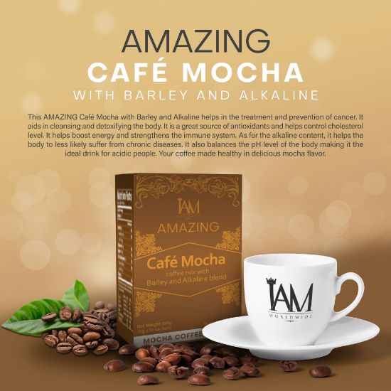 Picture of Amazing Cafe Mocha With Barley and Alkaline